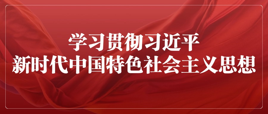 学习贯彻党习近平新时代中国特色社会主义思想